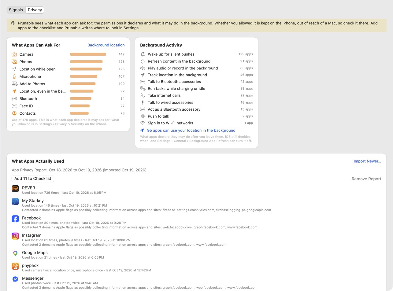 The Insights page